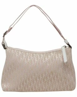Christian Dior Dior Pink Diorissimo Canvas By John Galliano Shoulder Bag (Authentic Pre-Owned) Women Shoulder Bags