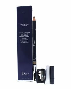 Christian Dior 0.04oz 433 Ash Blonde Crayon Sourcils Poudre Eyebrow Pencil Women Face & Eye Makeup
