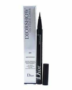 Christian Dior 0.01oz 091 Matte Black Diorshow On Stage Liquid Eyeliner Women Face & Eye Makeup