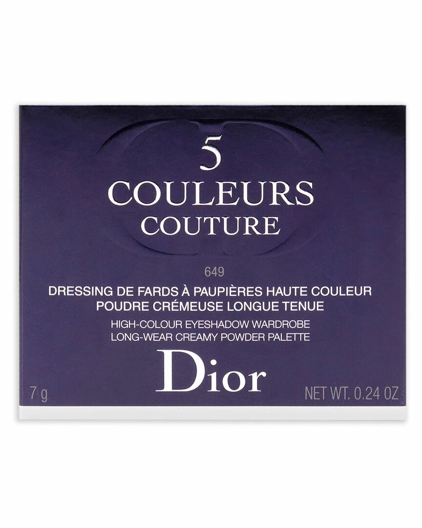 Christian Dior Dior 0.24oz 5 Colour Couture Eyeshadow Palette - 649 Nude Dress Women Face & Eye Makeup - Image 3