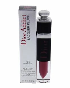 Christian Dior 0.18oz #456 Dior Pretty Dior Addict Lacquer Plump Women Lip & Cheek Makeup