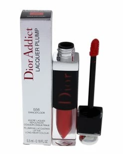 Christian Dior 0.18oz #556 Dancefloor Dior Addict Lacquer Plump Women Lip & Cheek Makeup