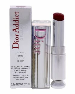 Christian Dior 0.11oz #976 Be Dior Dior Addict Stellar Shine Lipstick Women Lip & Cheek Makeup