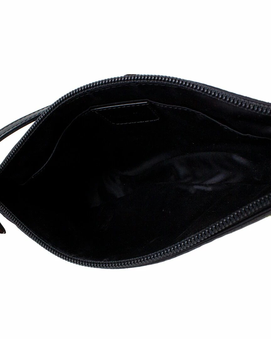 Christian Dior Dior Limited Edition Black Satin Oriental Koi Embroidered Saddle Bag (Authentic Pre-Owned) Women Shoulder Bags - Image 4