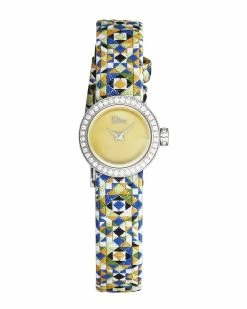 Christian Dior Dior Women's La D De Dior Diamond Watch Watches